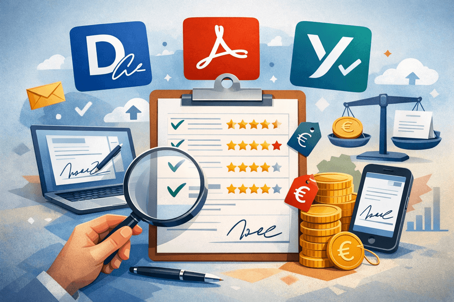 Comparatif e-signature